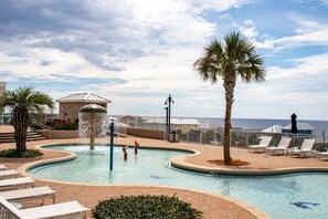 Una piscina climatizada
