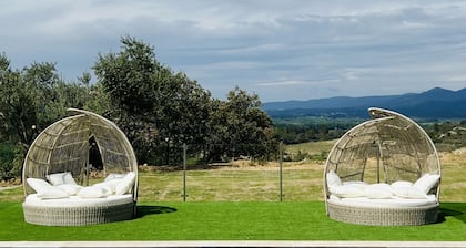 Gßte pour 2 personnes avec Piscine -Vue sur la vallée de l'Orb
