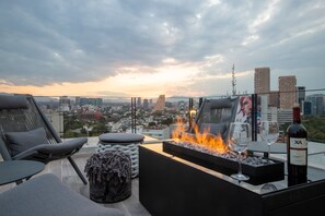 Rooftop terrace - ULIV Apartments Polanco (Mexico City)