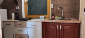 Private kitchen - Family Studio near Bled (Bohinjska Bela)