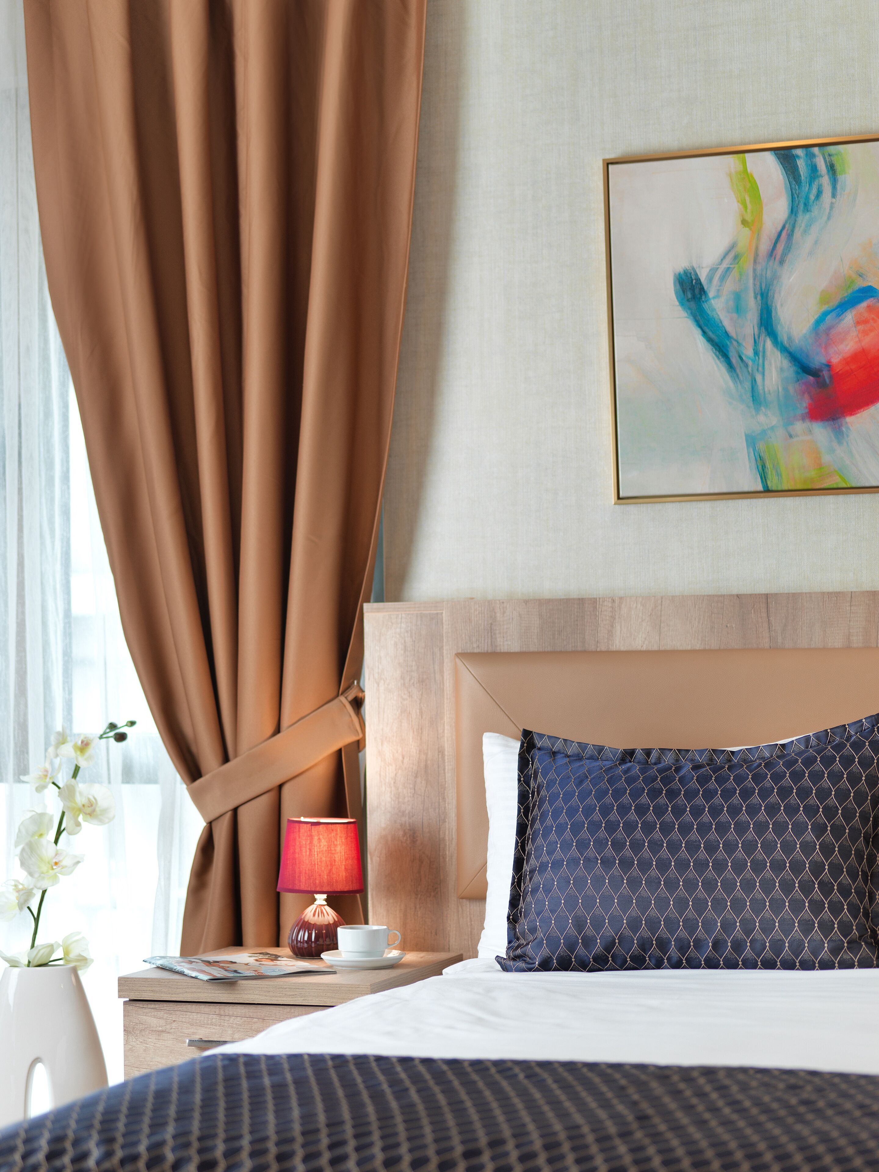 Superior kamer, 1 twee- of 2 eenpersoonsbedden | Luxe beddengoed, een minibar, geluiddichte muren
