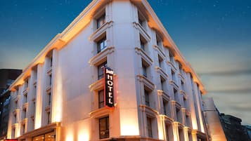 Front of property – evening/night