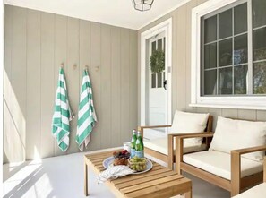 Terrace/patio - The Haven · Charming Family Friendly Cape Cod Retreat 5 Min to Beach & More (West Yarmouth)