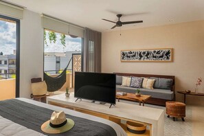 1 Schlafzimmer, Schreibtisch, Reisekinderbett, kostenloses WLAN