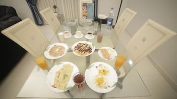 Desayuno continental incluido todos los días