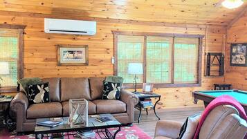 智能電視、壁爐、DVD 播放機