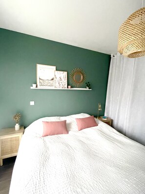 3 bedrooms, WiFi, bed sheets - Cosy Bassin d'Arcachon house with private, secure pool (Arès)