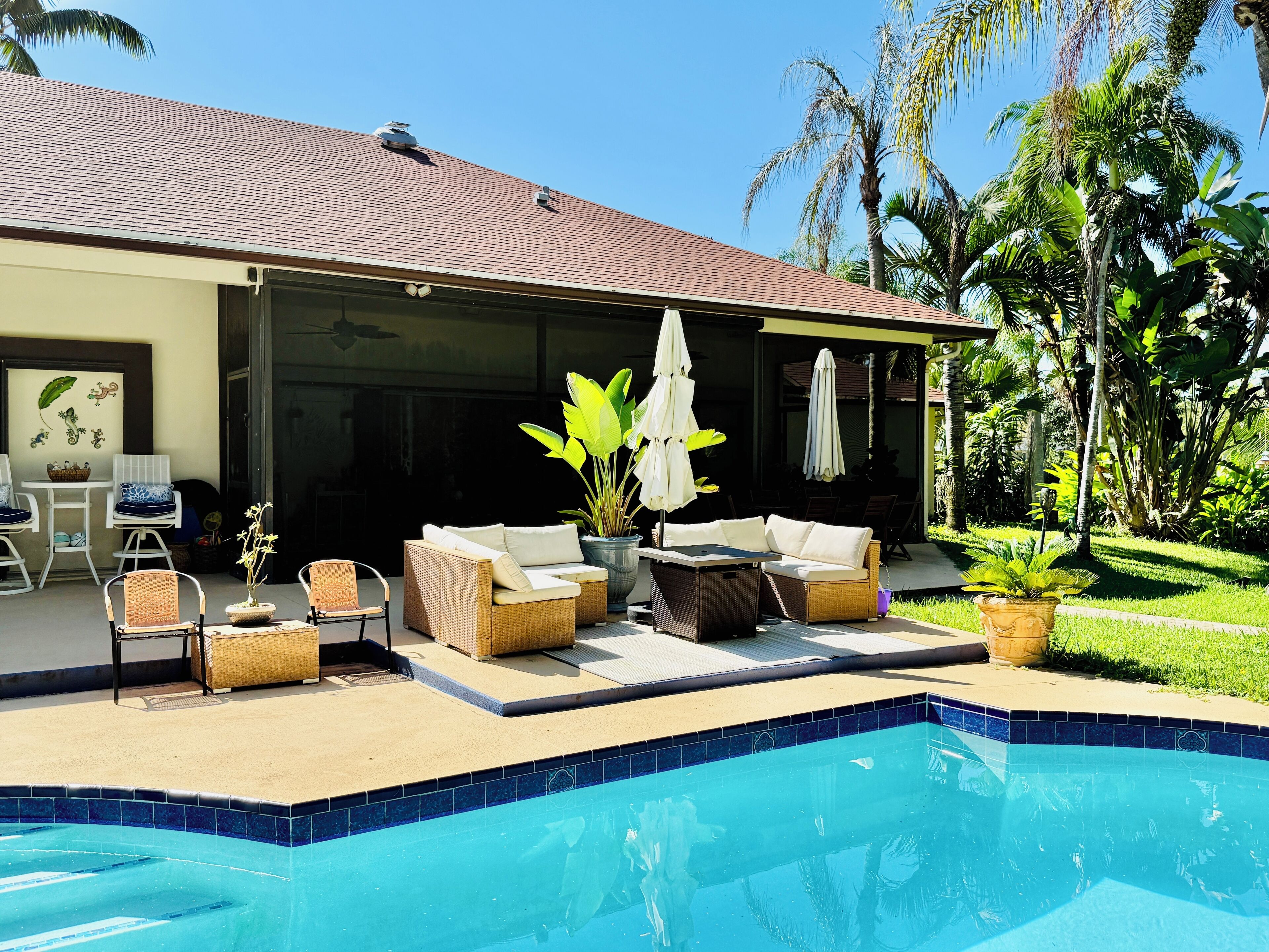 Alberca al aire libre 