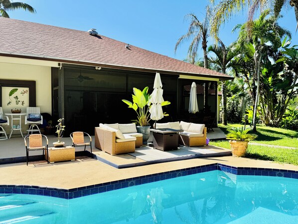 Alberca al aire libre