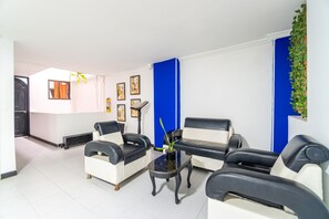 Zona de estar del vestíbulo