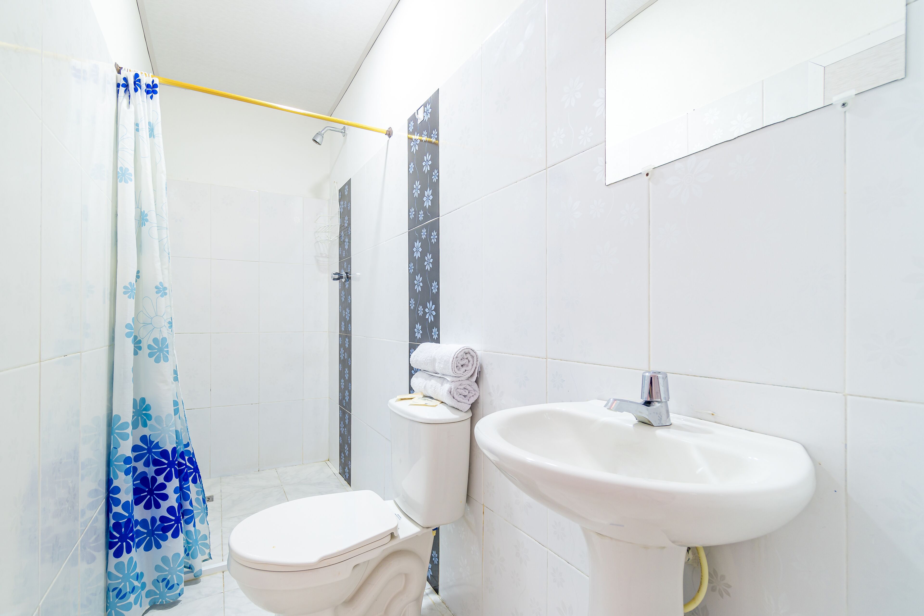 Ducha, artículos de tocador de diseñador, secador de pelo, toallas
