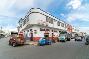 Majoituspaikan julkisivu