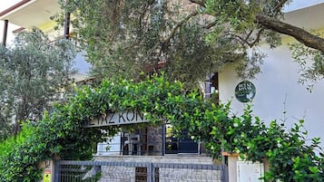 Voorkant van accommodatie