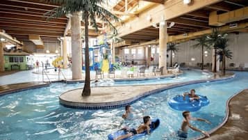 Indoor pool, outdoor pool