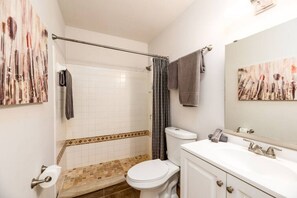 Sèche-cheveux, serviettes fournies