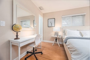 Desk, iron/ironing board, free WiFi, bed sheets