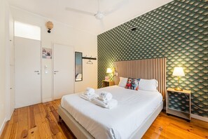 1 bedroom, iron/ironing board, Internet, bed sheets