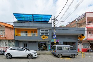 Fachada de la propiedad