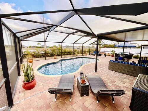 Paradise Cape  Coral Home with Heated Pool 