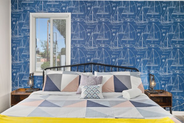 1 Schlafzimmer, Schreibtisch, BĂŒgeleisen/BĂŒgelbrett, kostenloses WLAN