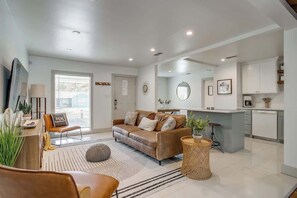 Smart TV, ping pong, video library, offices