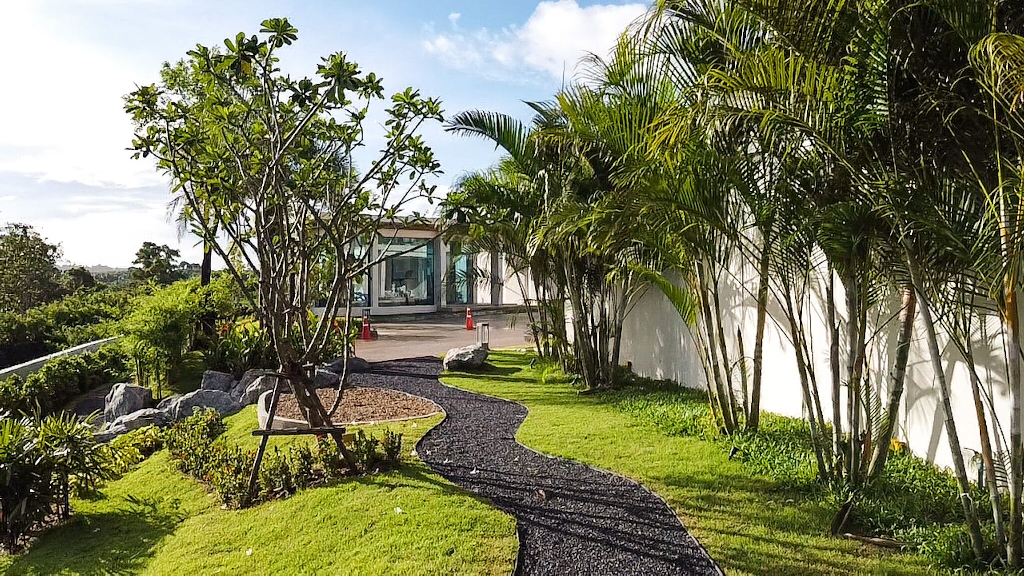 Enceinte de l’hébergement