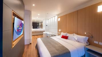 Suite, 1 cama King size, para no fumadores (Relax) | Caja de seguridad en la habitación, cuna de viaje y wifi gratis