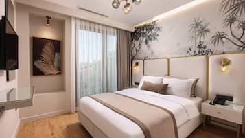 1 habitación, minibar, caja de seguridad en la habitación y escritorio