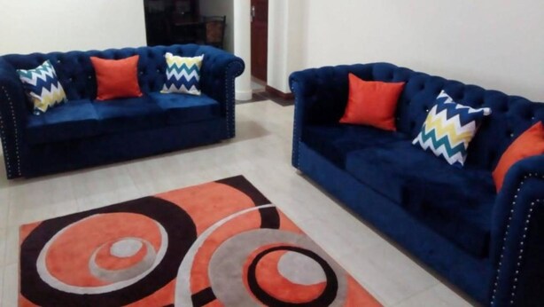 Living area - Stay.Plus Royal Family Apartment Nyali (Mombasa)