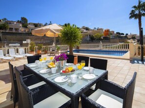 Outdoor dining - Vacation home Fleur by Interhome (Calpe/Calp)