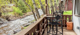 Rocky Mountain Riverside Escape; 1 Mile to Park