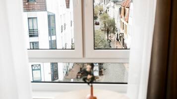 Comfort-Einzelzimmer, Nichtraucher, Flussblick | Schreibtisch, laptopgeeigneter Arbeitsplatz, kostenloses WLAN