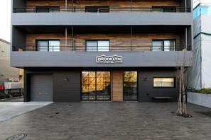 Fassade der Unterkunft