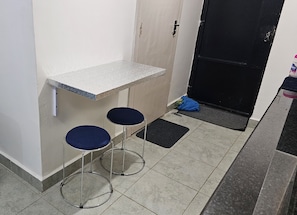 Basic Studio, 1 Double Bed | In-room dining