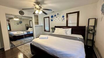 4 habitaciones, tabla de planchar con plancha y wifi gratis