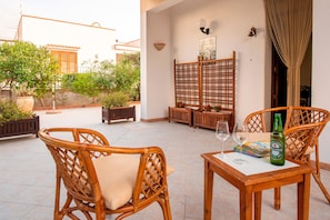 Outdoor dining - Villa 'Brezza di Limoni' close to the Sea with Terraces & A/C (San Vito lo capo)
