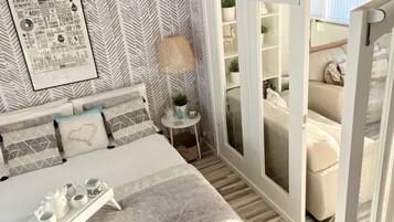 Cottage Panoramique, salle de bains attenante, vue mer