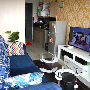 Lägenhet - 1 sovrum | Vardagsrum | Tv