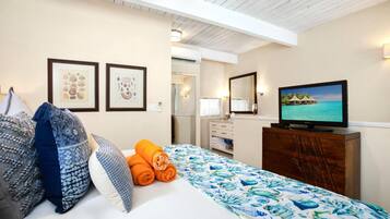 1 bedroom, iron/ironing board, free cots/infant beds, bed sheets