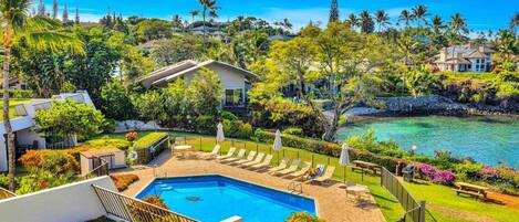 Condo, 2 Bedrooms, Balcony, Oceanfront (NAP-C32t) | Pool | Outdoor pool