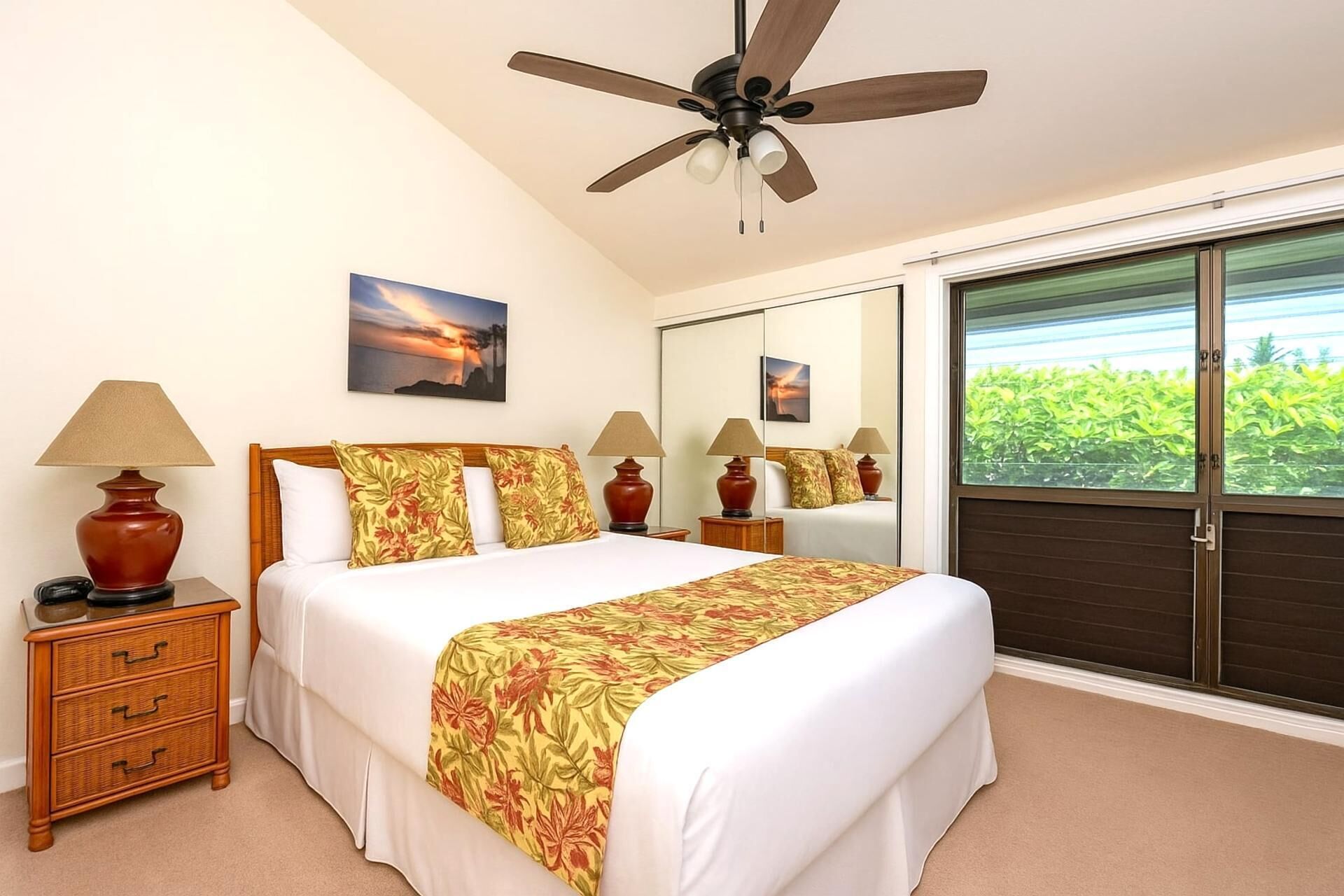 Villa, 2 Bedrooms, Lanai (Oceanfront, Sleeps 6 (NAP-C18)) | 1 bedroom, iron/ironing board, free cots/infant beds, bed sheets
