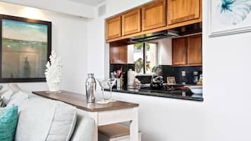 Condo (2 Bedrooms) | Private kitchen | Fridge, microwave, oven, coffee/tea maker