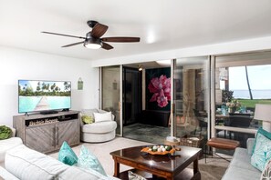 Condo (2 Bedrooms) | Living room | TV