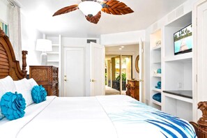 Condo (2 Bedrooms) | 2 bedrooms, laptop workspace, iron/ironing board, bed sheets - Polo Beach Club POL-109 by KBM (Kihei)