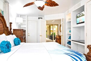 콘도 (2 Bedrooms) | 2 개의 침실, 노트북 작업 공간, 다리미/다리미판, 침대 시트