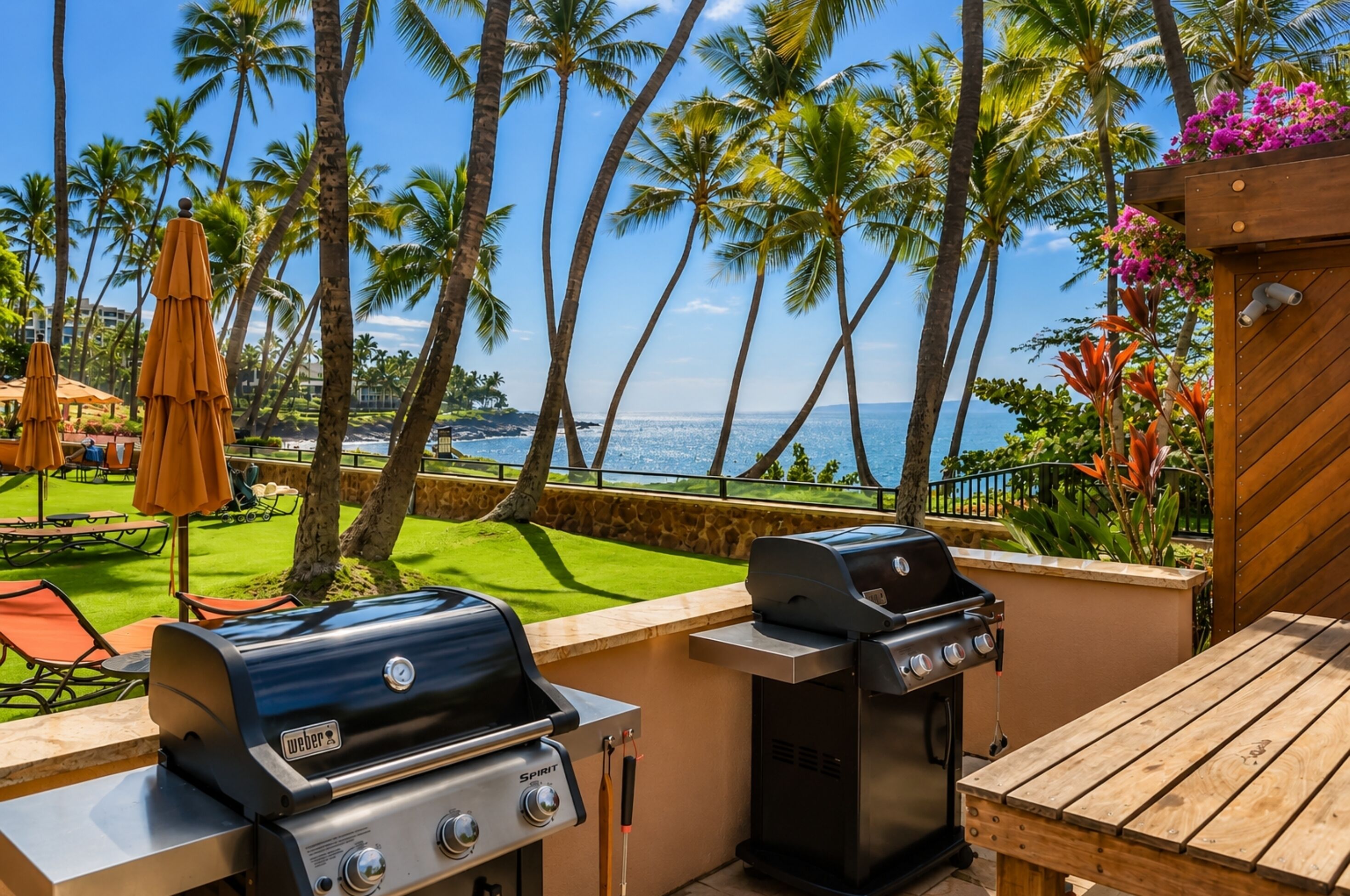 Aire de pique-nique/barbecue