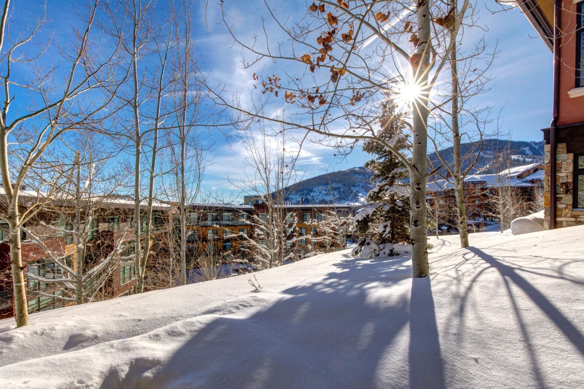 Stadtwohnung, 4 Schlafzimmer (Ski-In/Out, Mountain View, (VIN-17)) | Ausblick vom Zimmer