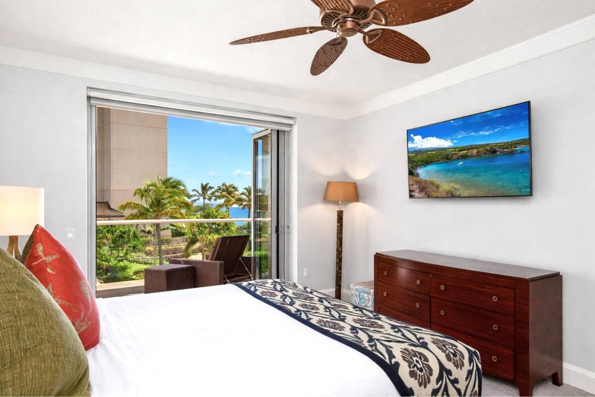 Villa, 3 Bedrooms, Penyaman udara, Ocean View (Ocean View, Sleeps 8 (HKH-204)) | 3 bilik tidur, peralatan tempat tidur premium 