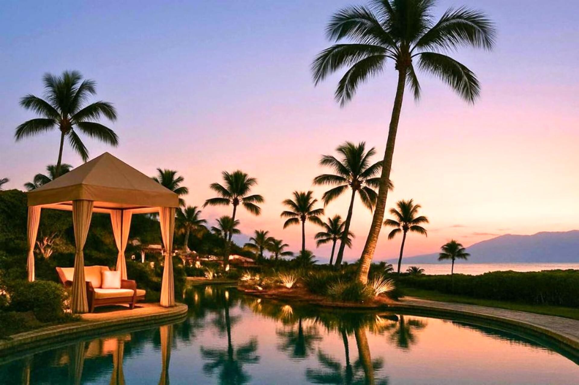 คอนโด, 1 ห้องนอน, เครื่องปรับอากาศ, วิวทะเล (1 Bedroom HKH-714) | ด้านหน้าที่พัก