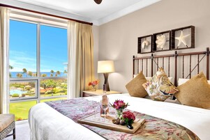 Condo, 3 Bedrooms, Air conditioning, Ocean View (3 Bedrooms HKH-425) | 3 bedrooms, premium bedding, individually decorated